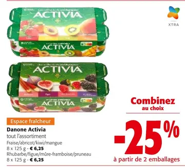 Offre: Danone Activia tout l'assortiment
