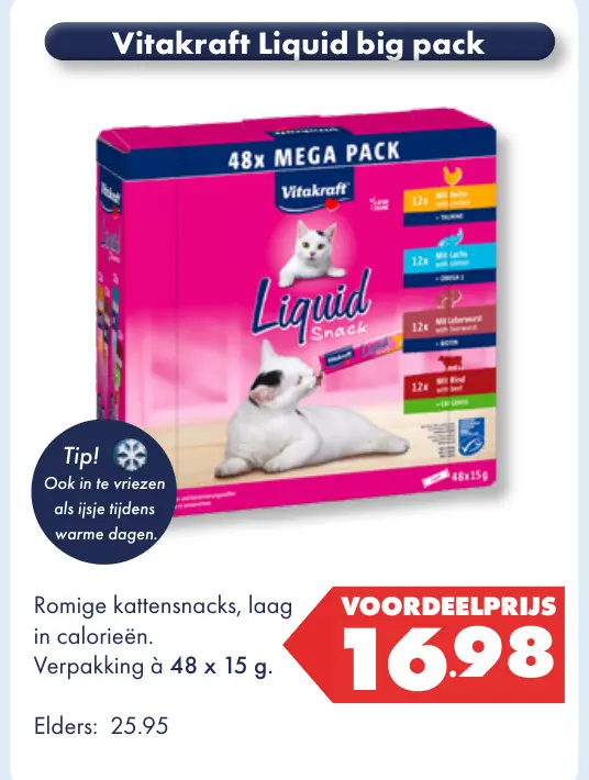 Aanbieding: Vitakraft Liquid big pack