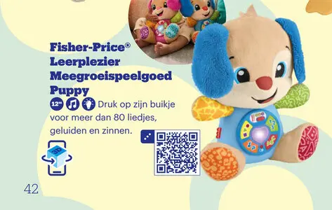 Aanbieding: Leerplezier Meegroeispeelgoed Puppy