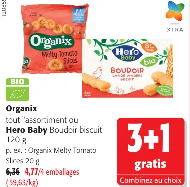 Offre: Tout l'assortiment ou Boudoir biscuit