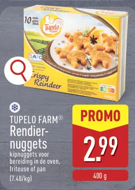 Aanbieding: Rendier-nuggets