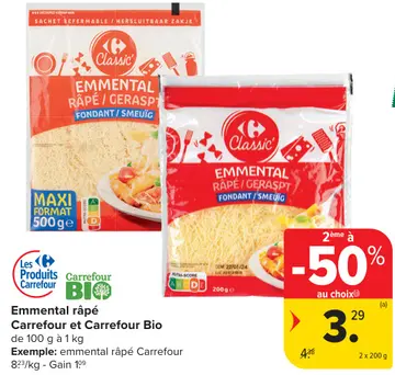 Offre: Emmental râpé