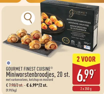 Aanbieding: Miniworstenbroodjes