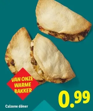 Aanbieding: Calzone döner