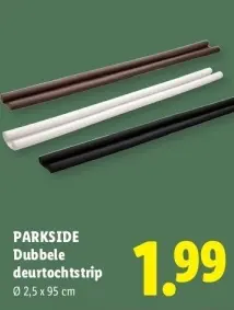Aanbieding: Dubbele deurtochtstrip