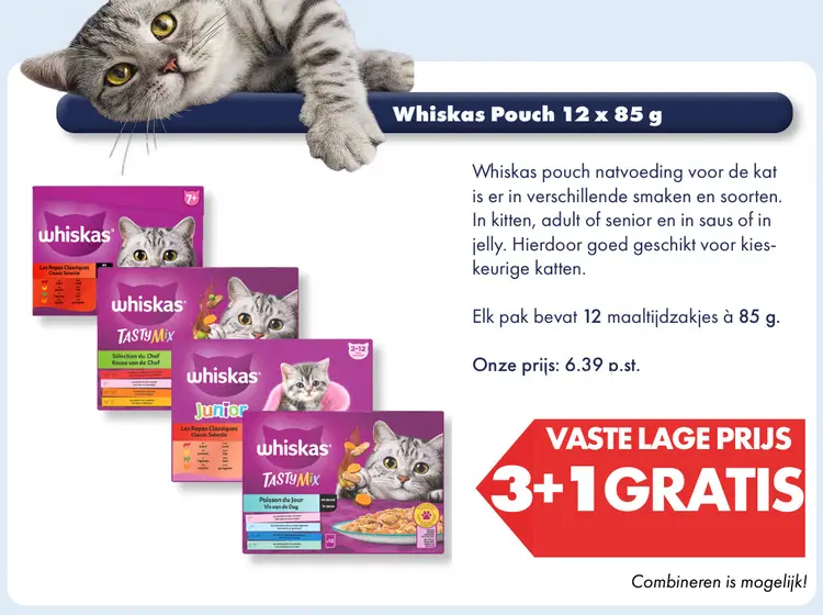 Aanbieding: Whiskas Pouch