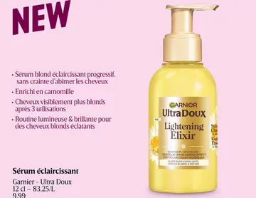 Offre: Sérum éclaircissant