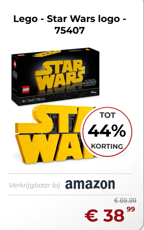 Aanbieding: Lego - Star Wars logo - 75407