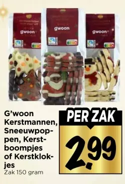 Aanbieding: Kerstmannen, Sneeuwpoppen, Kerstboompjes of K