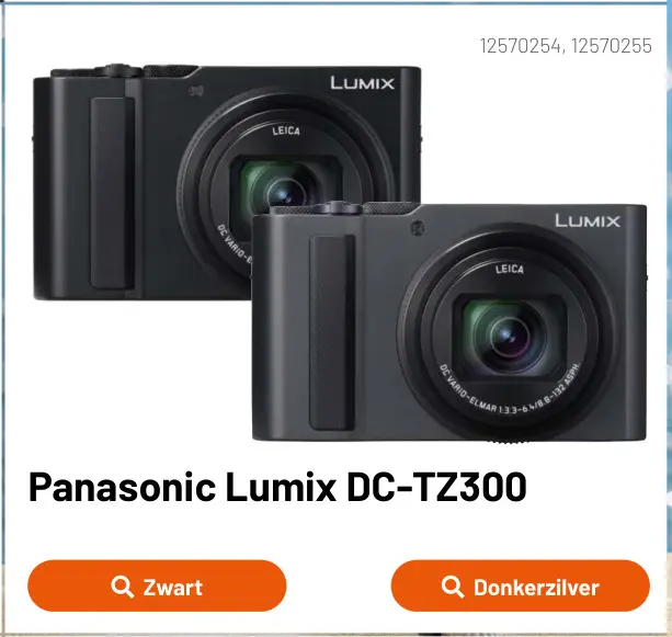 Promotie: Panasonic Lumix DC-TZ300