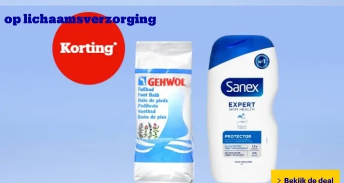 Aanbieding: Lichaamsverzorging