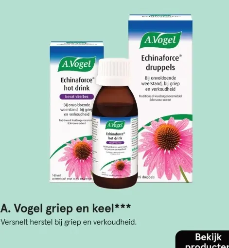 Aanbieding: Echinaforce hot drink / druppels