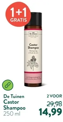 Aanbieding: Castor Shampoo
