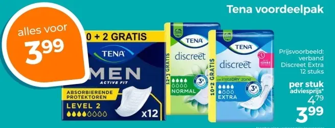 Aanbieding: Tena voordeelpak