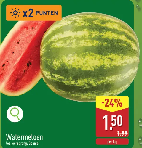 Promotie: Watermeloen