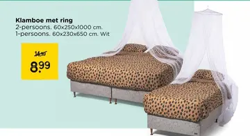 Aanbieding: Klamboe met ring