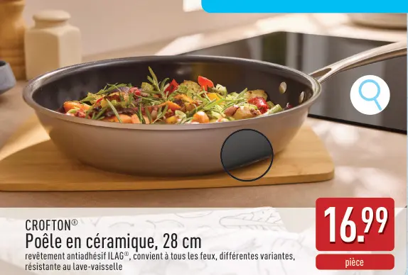 Offre: Poêle en céramique, 28 cm