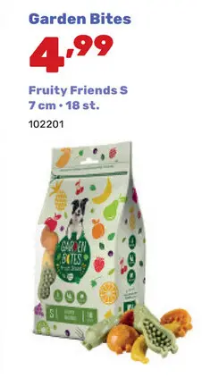 Promotie: Garden Bites Fruity Friends S