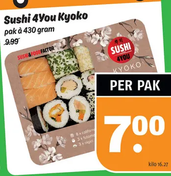 Aanbieding: Sushi 4You Kyoko