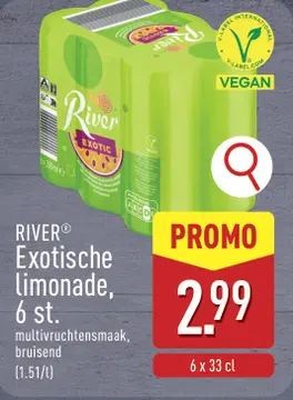 Aanbieding: River Exotische limonade