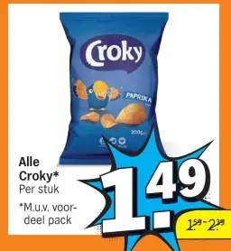 Aanbieding: Croky Paprika