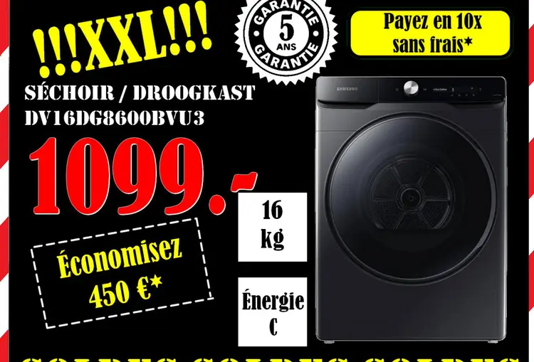 Promotie: Séchoir / droogkast