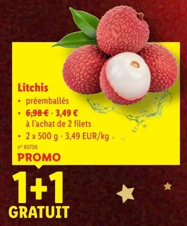 Offre: Litchis