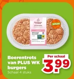 Aanbieding: Boerentrots van PLUS WK burgers