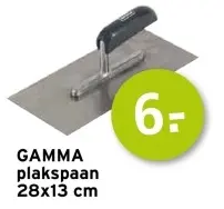 Aanbieding: plakspaan