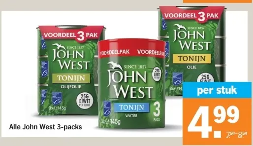 Aanbieding: John West Tonijn