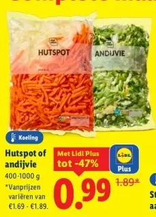 Aanbieding: Hutspot of andijvie