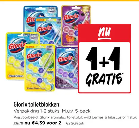 Promotie: toiletblokken