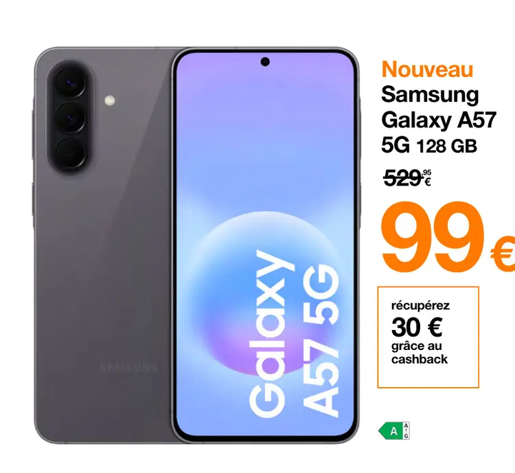 Offre: Samsung Galaxy A57 5G