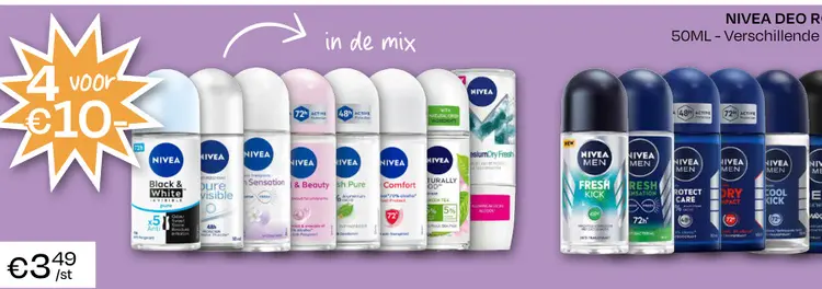 Promotie: NIVEA DEO Roll-on