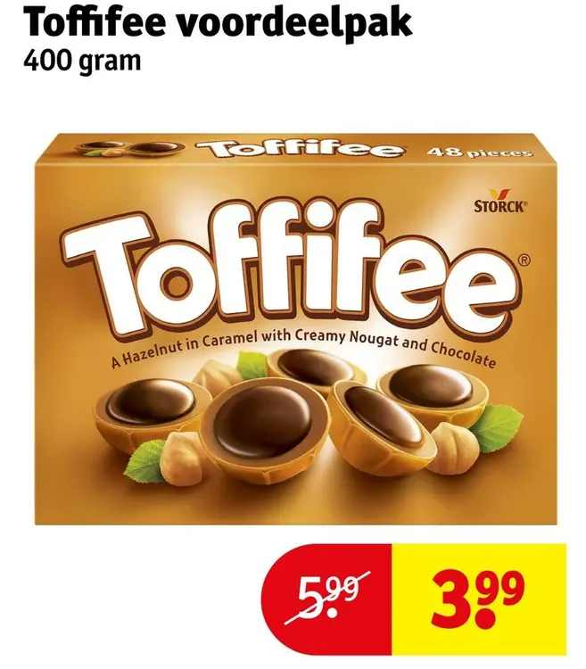 Aanbieding: Toffifee voordeelpak