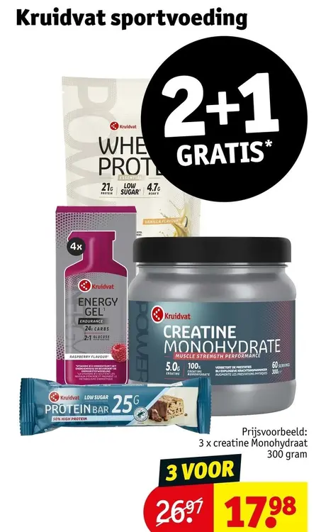 Promotie: Kruidvat sportvoeding