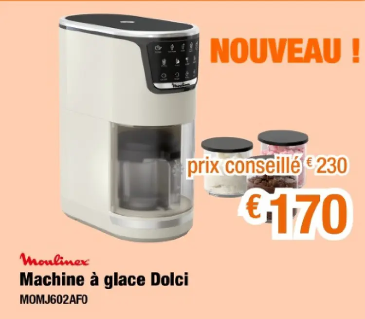 Offre: Machine à glace Dolci