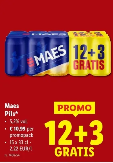 Aanbieding: Maes Pils