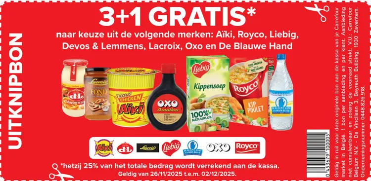 Aanbieding: Uitknipbon