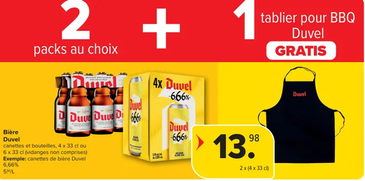 Offre: Bière Duvel