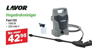 Aanbieding: Hogedrukreiniger Fast 120