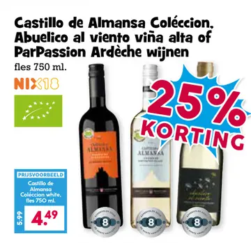 Aanbieding: Diverse wijnen