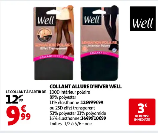 Offre: Collant allure d'hiver