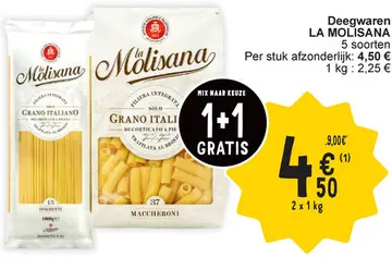 Aanbieding: Deegwaren LA MOLISANA