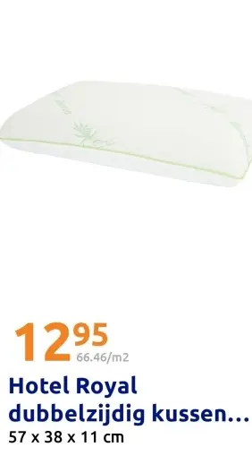 Aanbieding: dubbelzijdig kussen