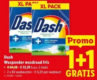 Promotie: Waspoeder wasdraad fris