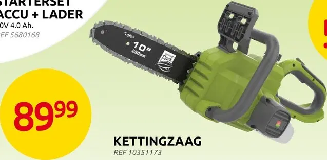 Promotie: Kettingzaag
