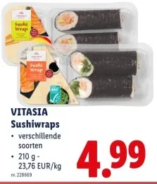 Promotie: Sushiwraps