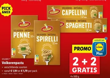 Aanbieding: Volkorenpasta