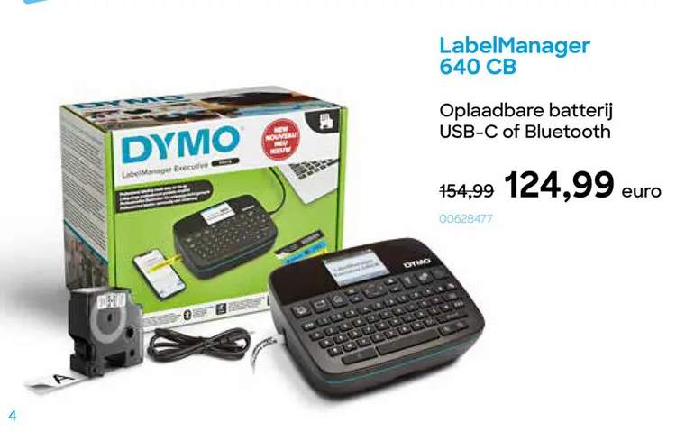 Promotie: LabelManager 640 CB